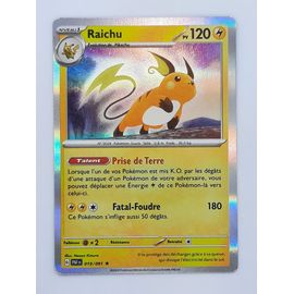 Raichu Holo - Pokémon - Set Destinées De Paldea - 019/091 - Ev4.5 - Française