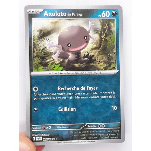 Axoloto De Paldea - Pokémon - Set Destinées De Paldea - 058/091 - Ev4.5 - Française