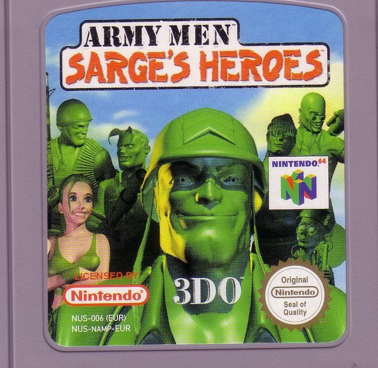 Army Men Sarge's Heroes Nintendo 64