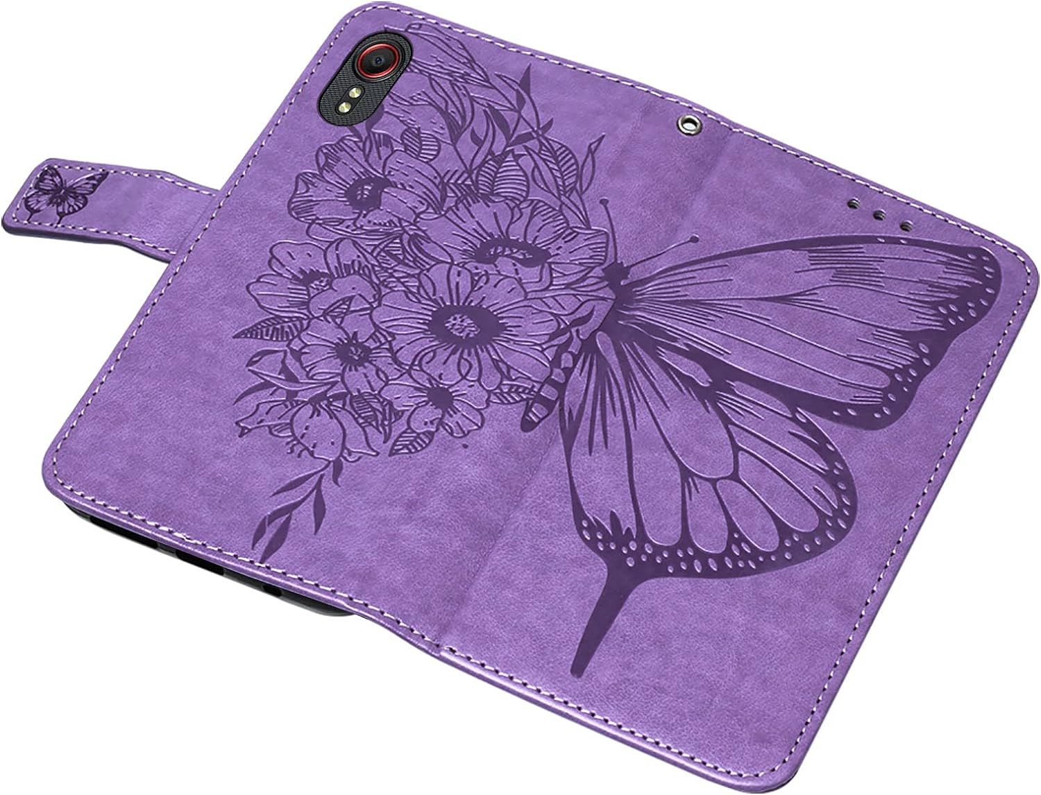 Coque Cuir Pour Samsung Galaxy Xcover 5 Etui A Rabat Motif D... - 6