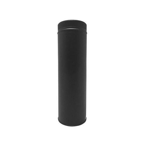 TDPI500 Conduit double paroi isolé polycombustible longueur 50 cm Noir Ø150 - à l'unité
