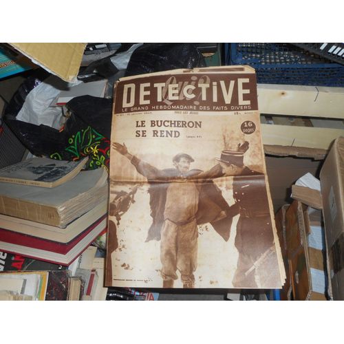 Qui Detective / 81 / 15 Janvier 1948 / Le Bucheron Se Rend