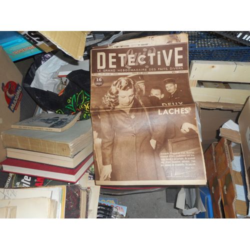 Qui Detective / 83 / 29 Janvier 1948 / Deux Laches , Jeannette Pruvost Et Jean Maurice .....