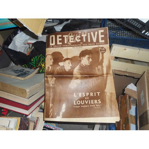Qui Detective / 82 / 22 Janvier 1948 / L'esprit De Louviers , Frappe Toujours Trois Fois