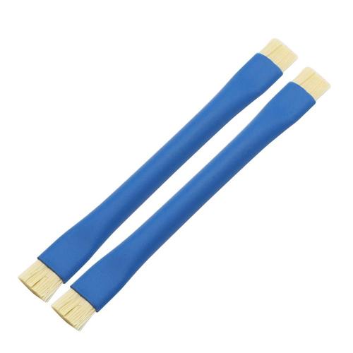 2 Pièces Séries Brosse D'isolation De Brosse Antistatique Outils De Nettoyage De La Poussière Pour Outils De Réparation De Carte Mère Pcb Bga De Téléphone Portable, Bleu