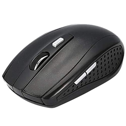 Souris Optique Sans Fil 2.4GHZ, Ergonomique, Technologie Optique, Souris D'Ordinateur USB pour PC, Noir