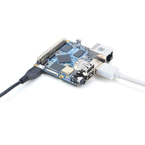 Pour NanoPi M1 plus Allwinner H3 Quad-Core -A7 1 Go de RAM DDR3 + 8 Go EMMC Gigabit LAN WiFi Carte de DéVeloppement Bluetooth