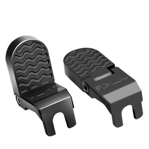 2 Pièces Séries Antidérapant Vélo Tout Térrain Vélo Pédale De Vélo Essieu Arrière Vélo Repose-Pieds Bmx Repose-Pieds Levier Cylindre Accessoires De Vélo (10mm)