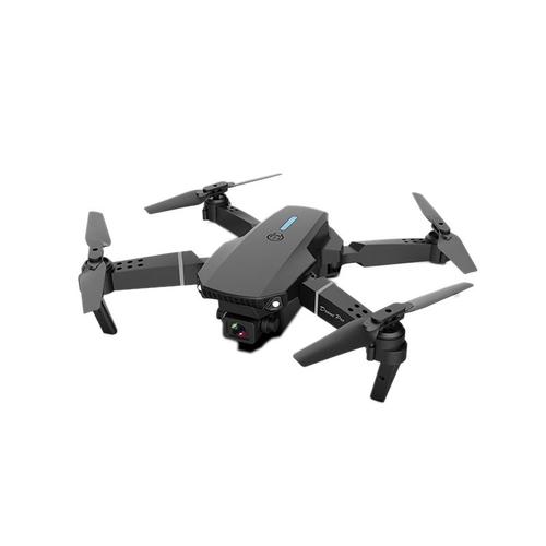 E88 Wifi Fpv Drone Avec Grand Angle 4k Hd Double Caméra Pliable Altitude Maintenue Durable Télécommande Quadrirotor Drones Professionnels-Générique