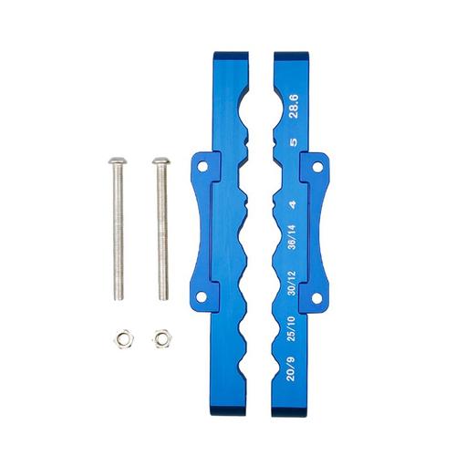 Outil De Réparation De Fourche De Suspension D'amortisseur Arrière Inserts D'étau Clamp Jaw Hub Pedal Fixations Universal Bike Accessories, Bleu