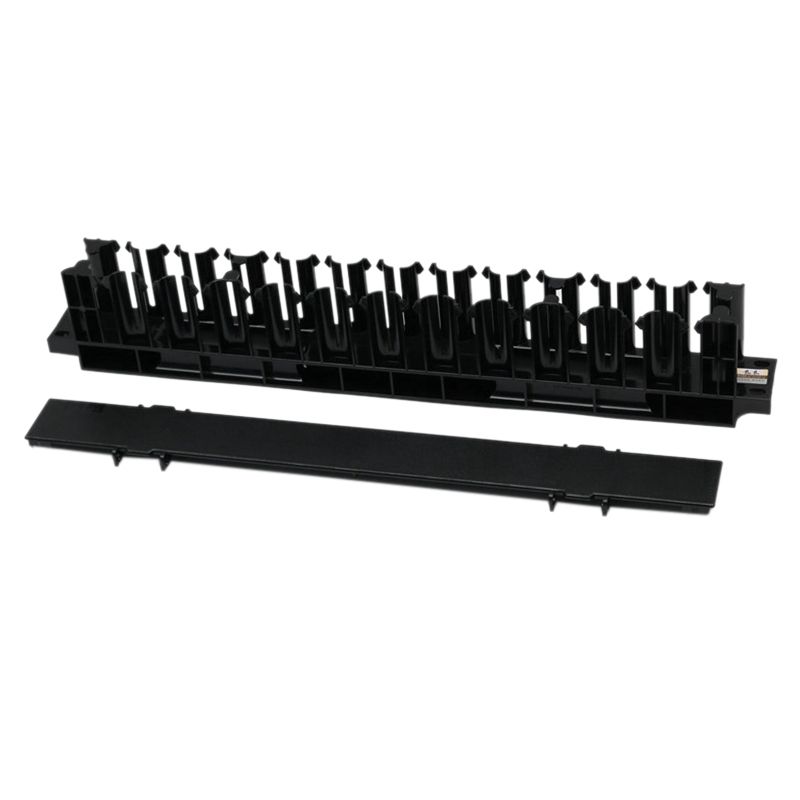 Rack De Gestion Des Câbles De Serveur 1u 12 Vitesses, Panneau De Conduits De Goulotte De Rack Réseau 19 Pouces, Organisateur De Câbles Réseau