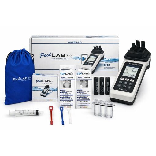 SuperPack Testeur électronique - Photomètre Water ID PoolLab 2.0 +