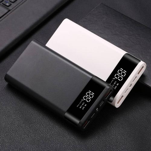 18650battery Power Bank Box 18w Affichage Lcd À Charge 20000mah Power Board Pour 6x18650 Batterie Diy Powerbank Case(A)