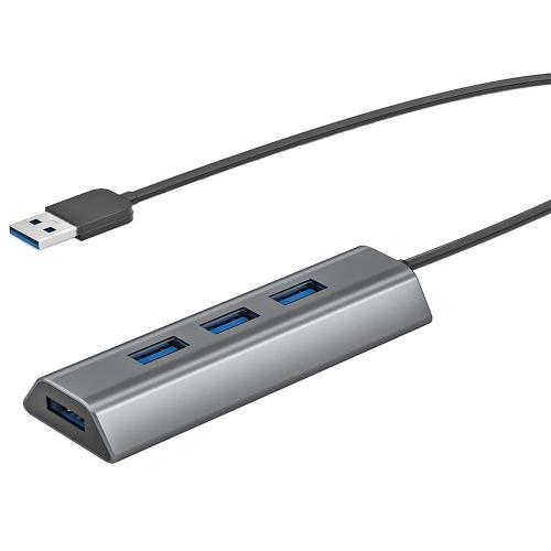 Hub USB 3.0 RéPartiteur USB 4 Ports Hub de DonnéEs USB Ultra-Mince Extenseur de Port USB Portable, pour PC Portable, , Surface Pro