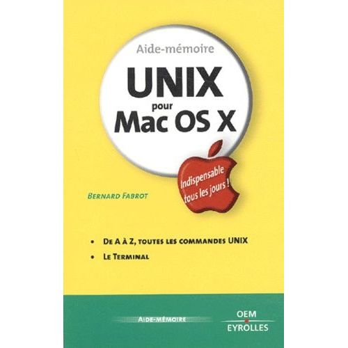 Unix Pour Mac Os X
