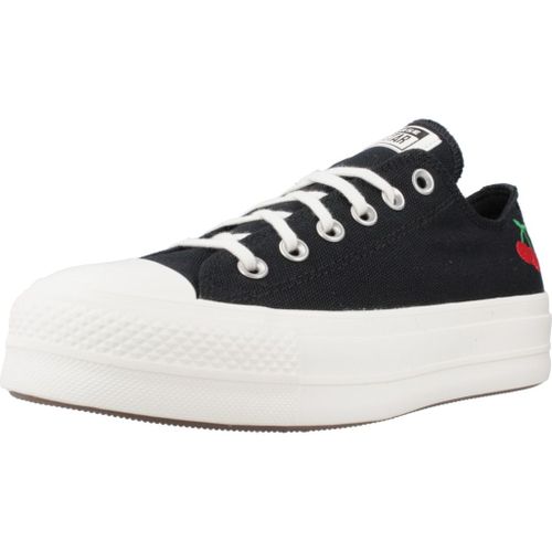 Converse Chuck Taylor All Star Lift Platform Cherries Colour Noir