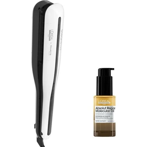 Lisseur vapeur L'OREAL PROFESSIONNEL SteamPod 3 blanc et noir