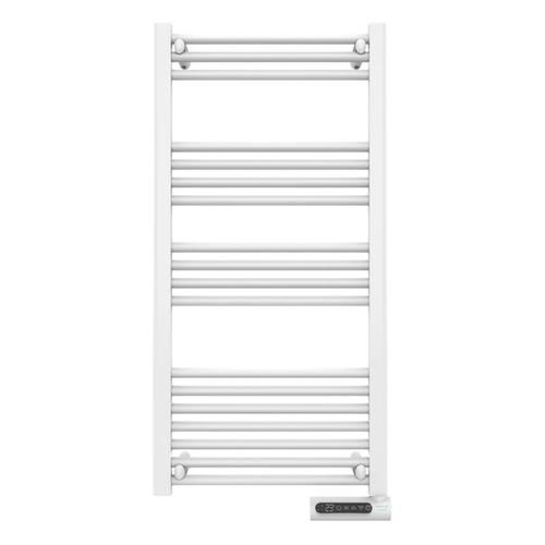 Cecotec Radiateur Sèche-Serviettes Électrique Basse Consommation Ready Warm 9200 Smart Towel Blanc. 750 W, écran LED, contrôle Tactile, minuterie, 3 Modes de Fonctionnement, 2 systèmes de sécurité