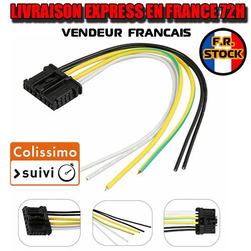 Harnais De Feux Arrières Connecteur Pour Peugeot 207 307 Citroen C3 1606248780