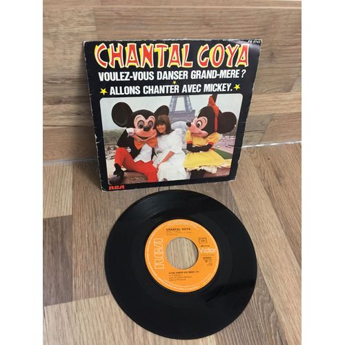 Vinyle 45 Tours-Chantal Goya-Voulez Vous Danser Grand-Mère ?