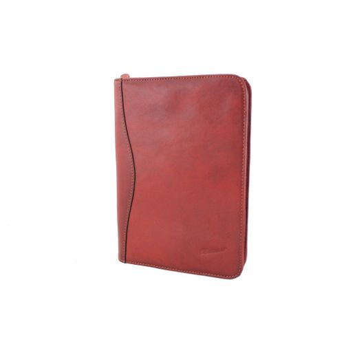 Conférencier Katana cuir de Vachette pleine fleur K 6894 - A5 - Rouge