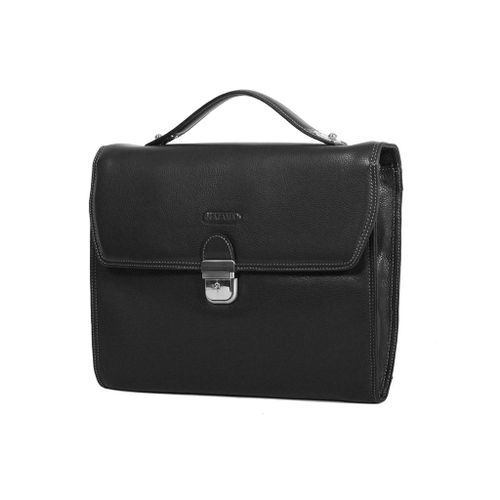 Cartable Katana 1 soufflet à bandoulière K 69328 - Noir