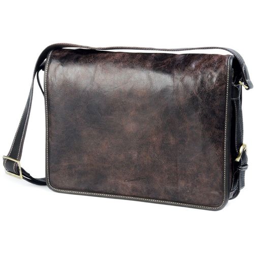 Besace Gérard Henon Sahara en cuir GH 8152 - Marron