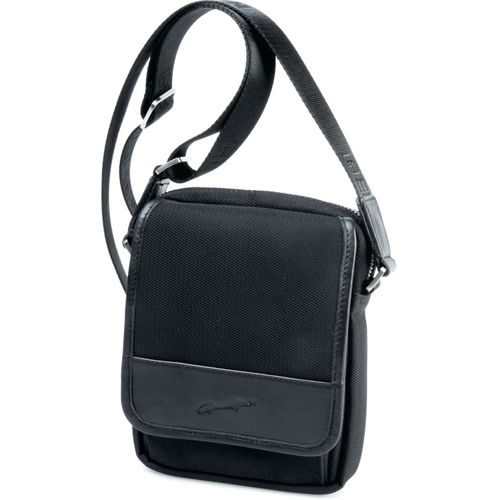 Pochette Gérard Henon en nylon garni cuir New Styl' GH 2302 - Noir