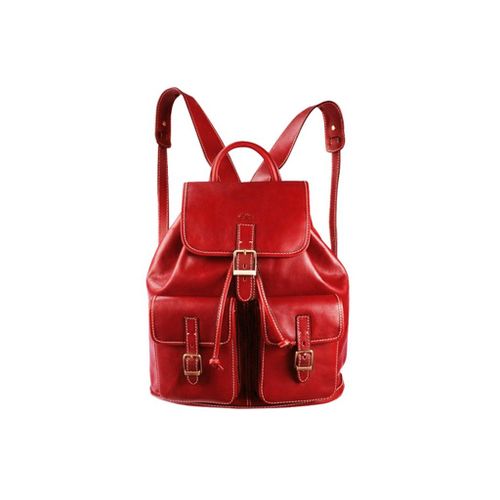 Sac à dos Katana Cuir de Vachette K 32543 - Rouge