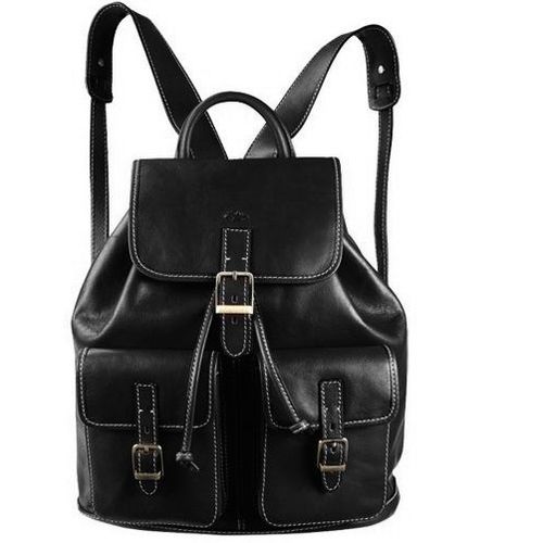 Sac à dos Katana Cuir de Vachette K 32543 - Noir
