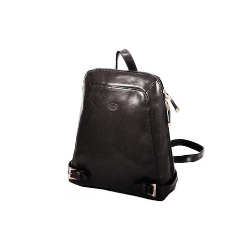 Sac à dos Katana en cuir de Vachette collet K 82358 - Noir