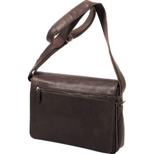 Besace Arizona Gérard Henon Cuir de Vachette gras pleine fleur GH 5272 - Marron