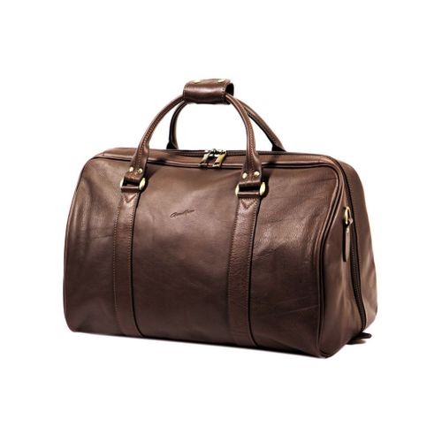 Sac de voyage Gérard Henon Arizona Cuir de Vachette gras pleine fleur GH 5290 - Marron