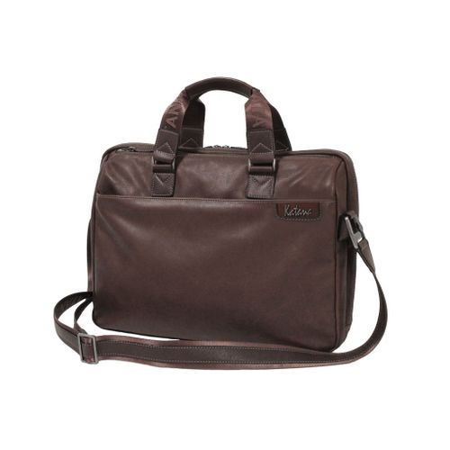 Porte-ordinateur Katana Cuir de Vachette sauvage K 81669 - Chocolat