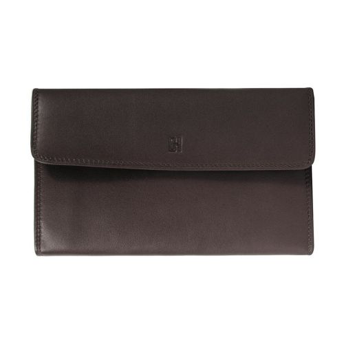 Compagnon / tout-en-un Gérard Henon cuir de Vachette souple GH 33522 - Marron