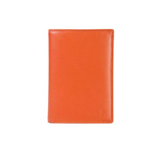 Porte-feuille Gérard Henon Cuir de Vachette souple lisse GH 33518 - Orange