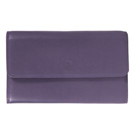 Compagnon / tout-en-un Gérard Henon cuir de Vachette souple GH 33523 - Violet