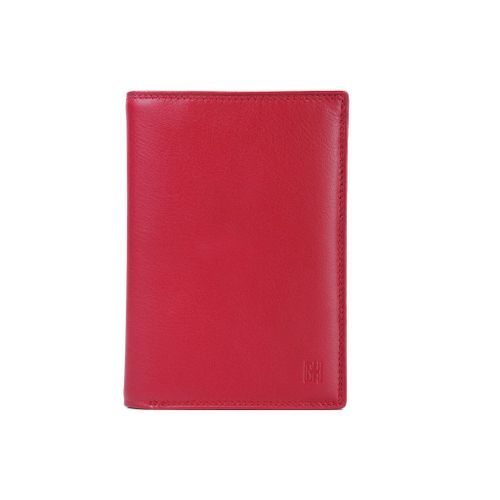 Porte-feuille Gérard Henon Cuir de Vachette souple lisse GH 33517 - Rouge