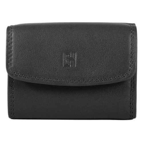 Porte-monnaie Softline Cuir de Vachette Lisse GH 33560 - Noir