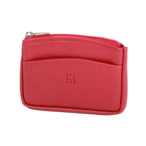 Porte-monnaie Softline Cuir de Vachette Lisse GH 33575 - Rouge