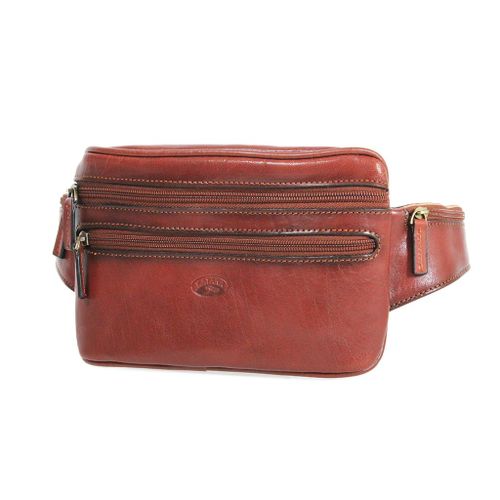 Banane KATANA Cuir de Vachette collet K 8200b - Rouge