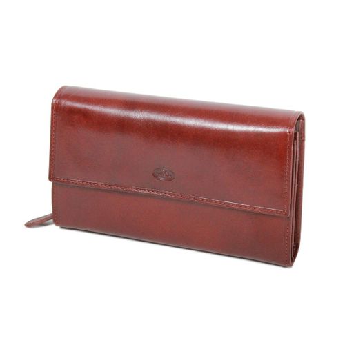 Compagnon / Porte-chéquier Katana Cuir de Vachette Collet K353050 - Marron