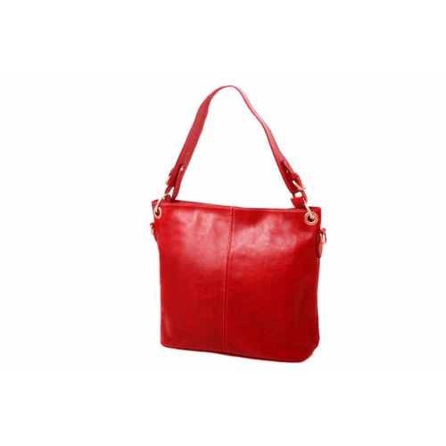 Sac à main Katana cuir de vachette gras K 32598 - Rouge