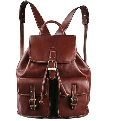 Sac à dos Katana Cuir de Vachette K 32543 - Marron