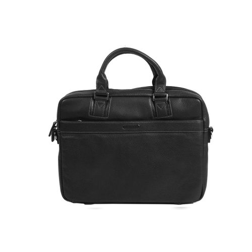 Porte-Ordinateur Katana Cuir de Vachette grainé K83608 - Noir