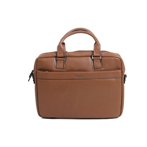 Porte-Ordinateur Katana Cuir de Vachette grainé K83608 - Marron