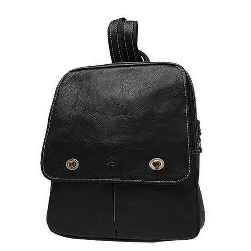 Sac à dos en Cuir de Vachette gras K32531 - Noir
