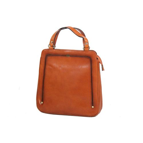 Sac à dos Katana en Cuir de Vachette collet végétal K 66806 - Gold