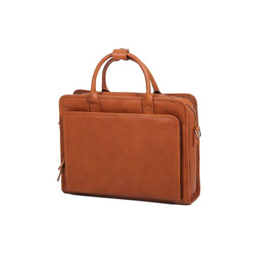 Porte-Ordinateur Katana en Cuir de Vachette gras K 31044 - Gold