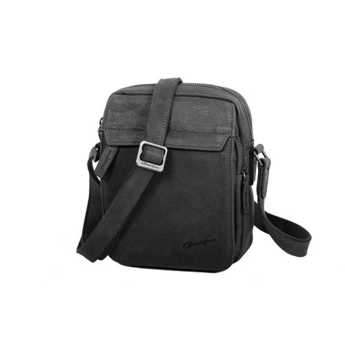 Sacoche portée travers Gérard Hénon Collection Vintage 7102 - Noir